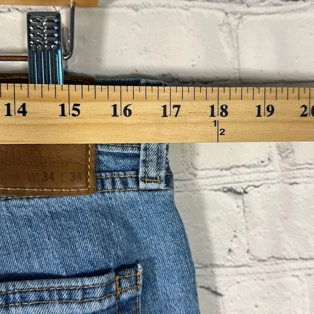 Levi’s Men’s 505 Premium San Francisco Straight Jeans size‎ 34x34